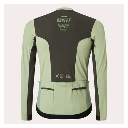 Oakley Elements Point to Point Long Sleeve Jersey Green/Khaki
