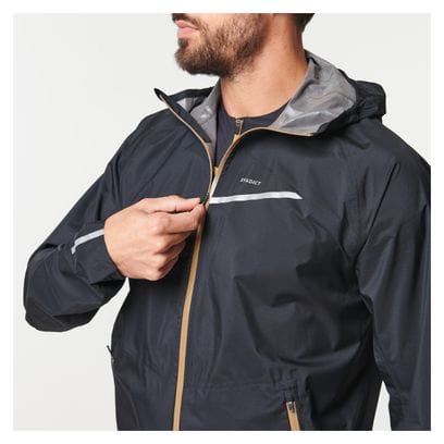 Veste Imperméable Kiprun 500 Trail Noir