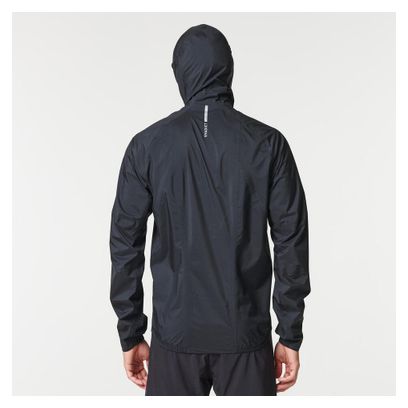 Veste Imperméable Kiprun 500 Trail Noir