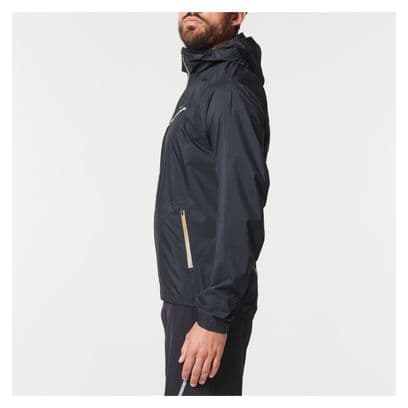 Veste Imperméable Kiprun 500 Trail Noir