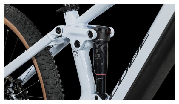 Cube Stereo Hybrid 120 Pro 625 Electric Full Suspension MTB Shimano Deore 12S 625 Wh 27.5'' Flash White 2024