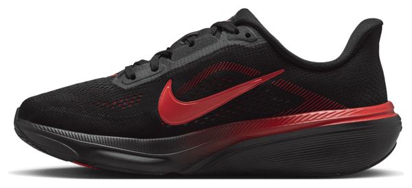 Nike Pegasus 42 GS Running Shoes, Black/Red, Kids'
