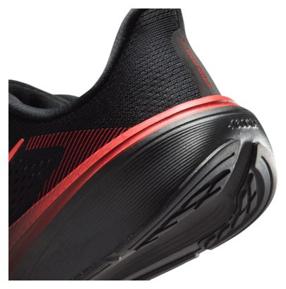Nike Pegasus 42 GS Running Shoes, Black/Red, Kids'