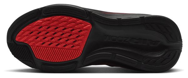 Nike Pegasus 42 GS Running Shoes, Black/Red, Kids'