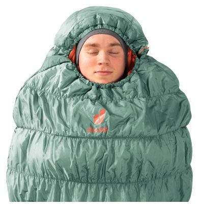 Sacco a pelo Deuter Exosphere +4° verde