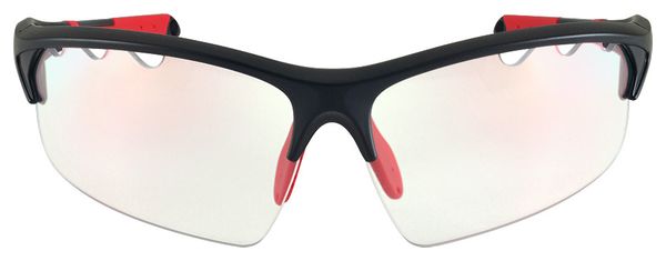 AZR Kromic Huez Schwarz - Photochromatische Gläser Rot
