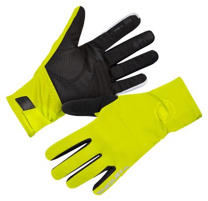 Endura Deluge Long Gloves Neongelb