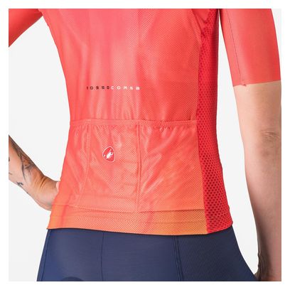 Maillot à Manches Courtes Climber's A/C Femme Rouge