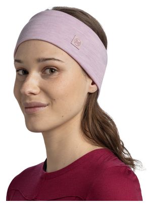 Bandeau Buff Merino Wide Rose