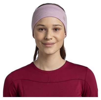 Bandeau Buff Merino Wide Rose