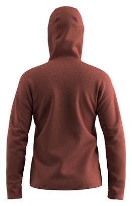 Salewa Puez Rocca Vrouwen Fleece Jas Rood