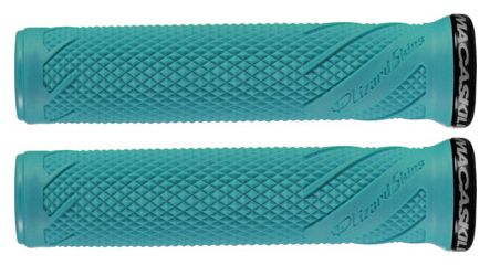 Paire de Grips Lizard Skins Legends Series Danny MacAskill Turquoise