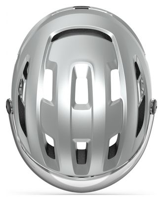 MET Intercity Mips Helmet Matte Reflective Silver