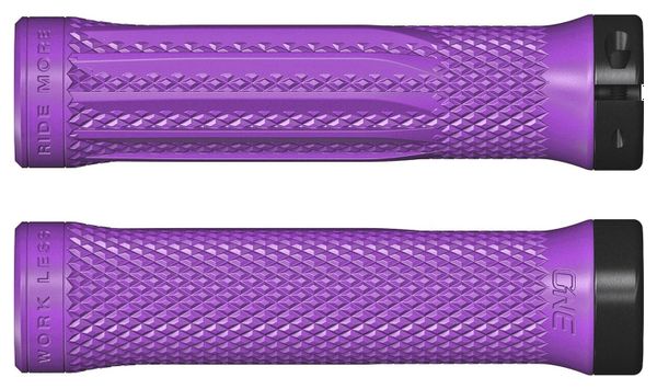 Par de puños OneUp Lock-On Purple