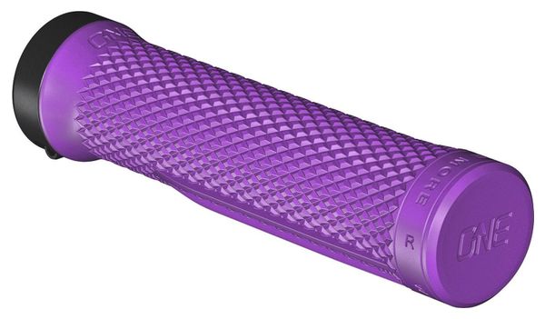 Pair of OneUp Lock-On Grips Purple