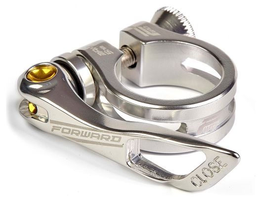 Forward Elite Quick Release Zadelklem Zilver