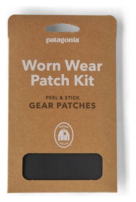 Kit de Réparation Patch Patagonia Worn Wear Noir