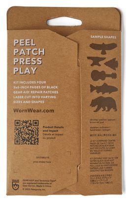 Patagonia Worn Wear Patch Kit Negro