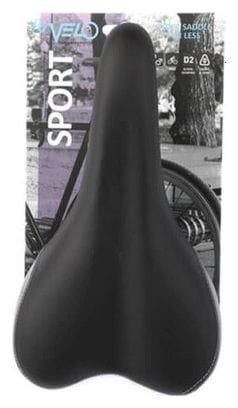 Velo Selle vélo Plush Sport VL-3011 noir/gris