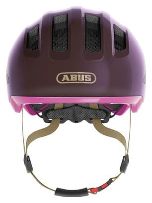 Casco infantil Abus Smiley 3.0 Ace LED Royal Purple