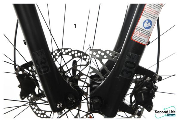 Produit Reconditionné - VTT Électrique Semi-Rigide Cube Reaction Hybrid Performance 625 Shimano Alivio 9V 625 Wh 29'' Noir 2023