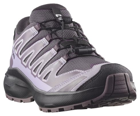 Salomon XA Pro Waterproof Purple Kids' Trail Running Shoes
