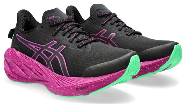 Asics Novablast 4 Lite-Show Laufschuhe Schwarz/Rosa Damen