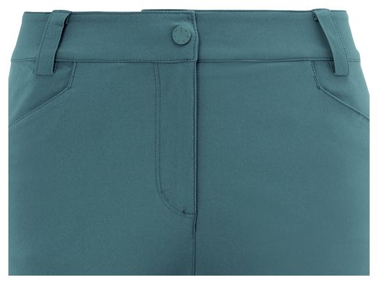 Short de Randonnée Femme Millet Trekker Stretch Vert