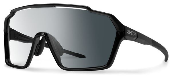 Smith Shift XL MAG Black Sonnenbrille - ChromaPop Photochromic Clear To Gray Display