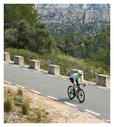 Maillot Manches Courtes Homme Le Col Pro Vert/Gris