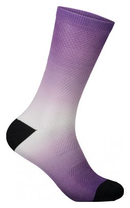 POC Essential Print Lange Socken in Lila mit Farbverlauf