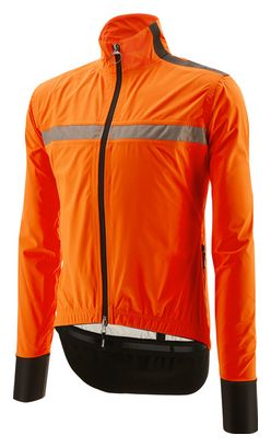 Santini Guard Neo Shell Waterproof Jacket Orange