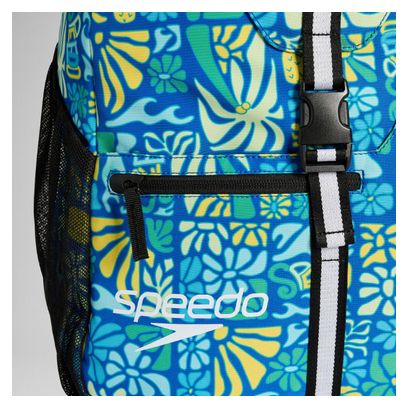 Sac à Dos Speedo Team 35L Imprimé Bleu/ Vert
