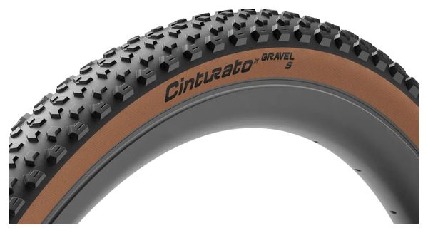 Pirelli Cinturato Gravel S Classic 700mm Tubeless Ready Soft SpeedGrip Beige Sidewalls