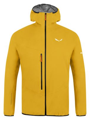Salewa Agner 2 Powertex 3L Yellow Waterproof Jacket
