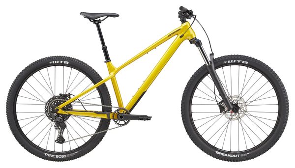 Cannondale Habit HT 2 Shimano 10-speed 29" Hardtail Mountain Bike, Yellow