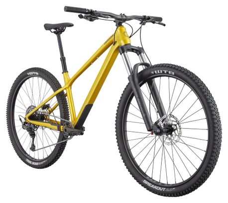 Cannondale Habit HT 2 Shimano 10-speed 29" Hardtail Mountain Bike, Yellow