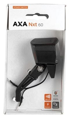 AXA phare NXT60 interrupteur permanent on/off dynamo 60 lux