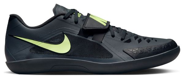 Nike Zoom Rival SD 2 Black Yellow Unisex Track &amp; Field Shoes
