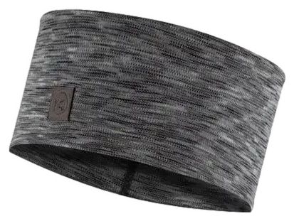 Cinta de Pelo Unisex Buff Merino Gris Ancho