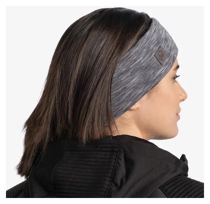 Cinta de Pelo Unisex Buff Merino Gris Ancho