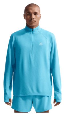 Sudadera con cremallera 1/4 Nike ACG azul para hombre