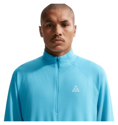Sudadera con cremallera 1/4 Nike ACG azul para hombre