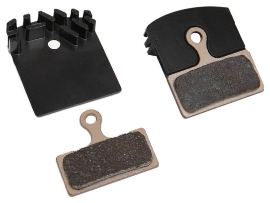 Neatt Shimano XTR / XT / SLX / Deore Brake Pads With Radiator Fin