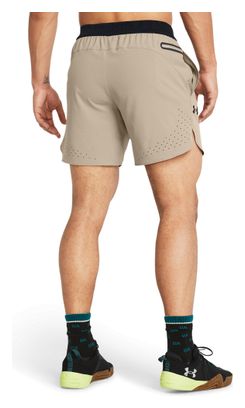 Under Armour Peak Woven Shorts Beige Heren