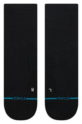 Calzini Stance Run Light Quarter Nero