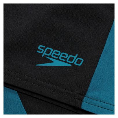 Speedo Jammer Splice Swimsuit Black / Blue