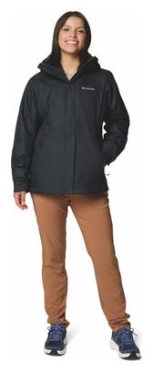 Chaqueta impermeable 3 en 1 Columbia Bugaboo III para mujer Negra