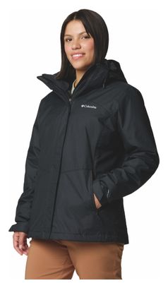 Chaqueta impermeable 3 en 1 Columbia Bugaboo III para mujer Negra