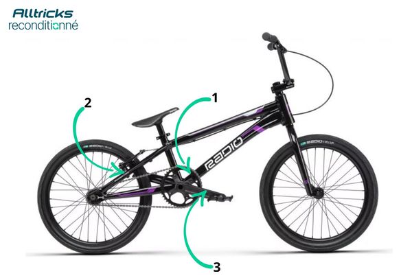 Produit Reconditionné - BMX Race Radio Bikes Xenon Pro Noir